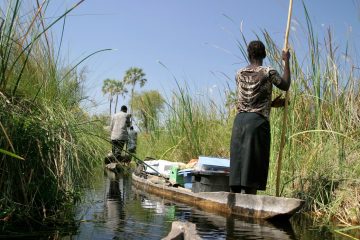 Wasser Safari in Botswana