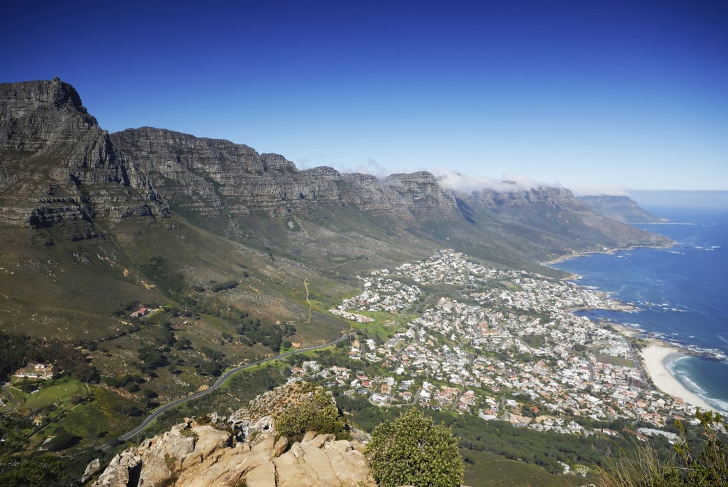 Ankunft Suedafrika Reise Kapstadt