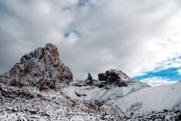 Besteigung Mount Kenya