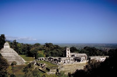 Ausgrabungsstaette - Palenque - Mexiko