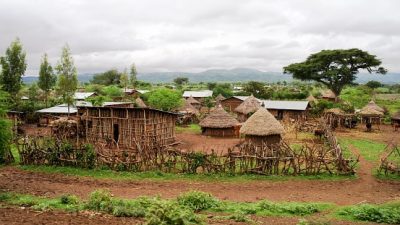 Äthiopien Rundreise Village in Konso