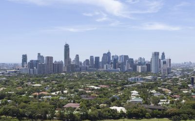 Skyline in Manila - Philippinen