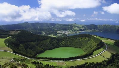 Lagoa de Santiago - Sao Miguel - Azoren - Portugal